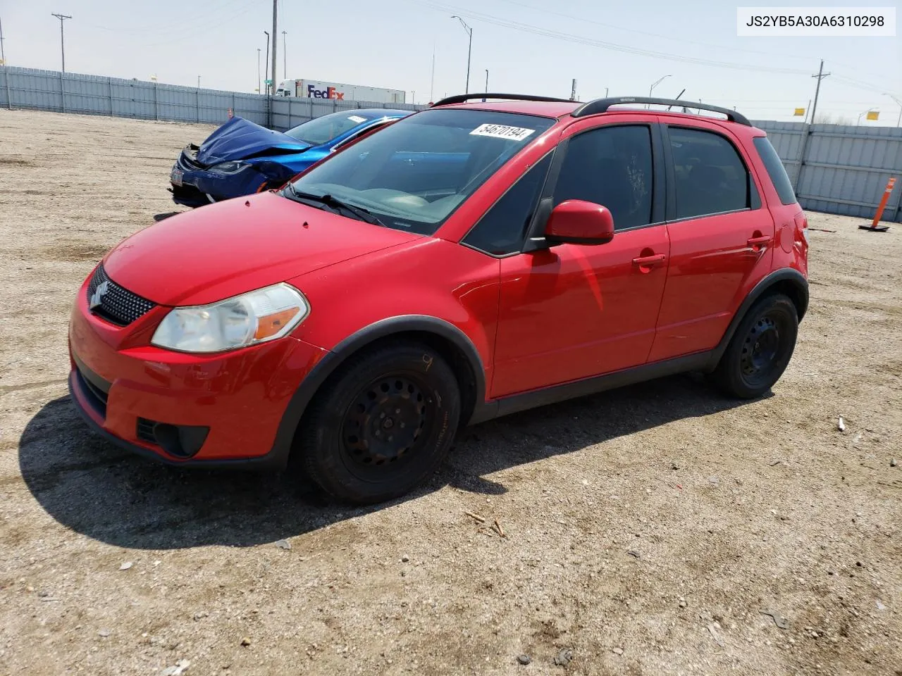 2010 Suzuki Sx4 VIN: JS2YB5A30A6310298 Lot: 54670194