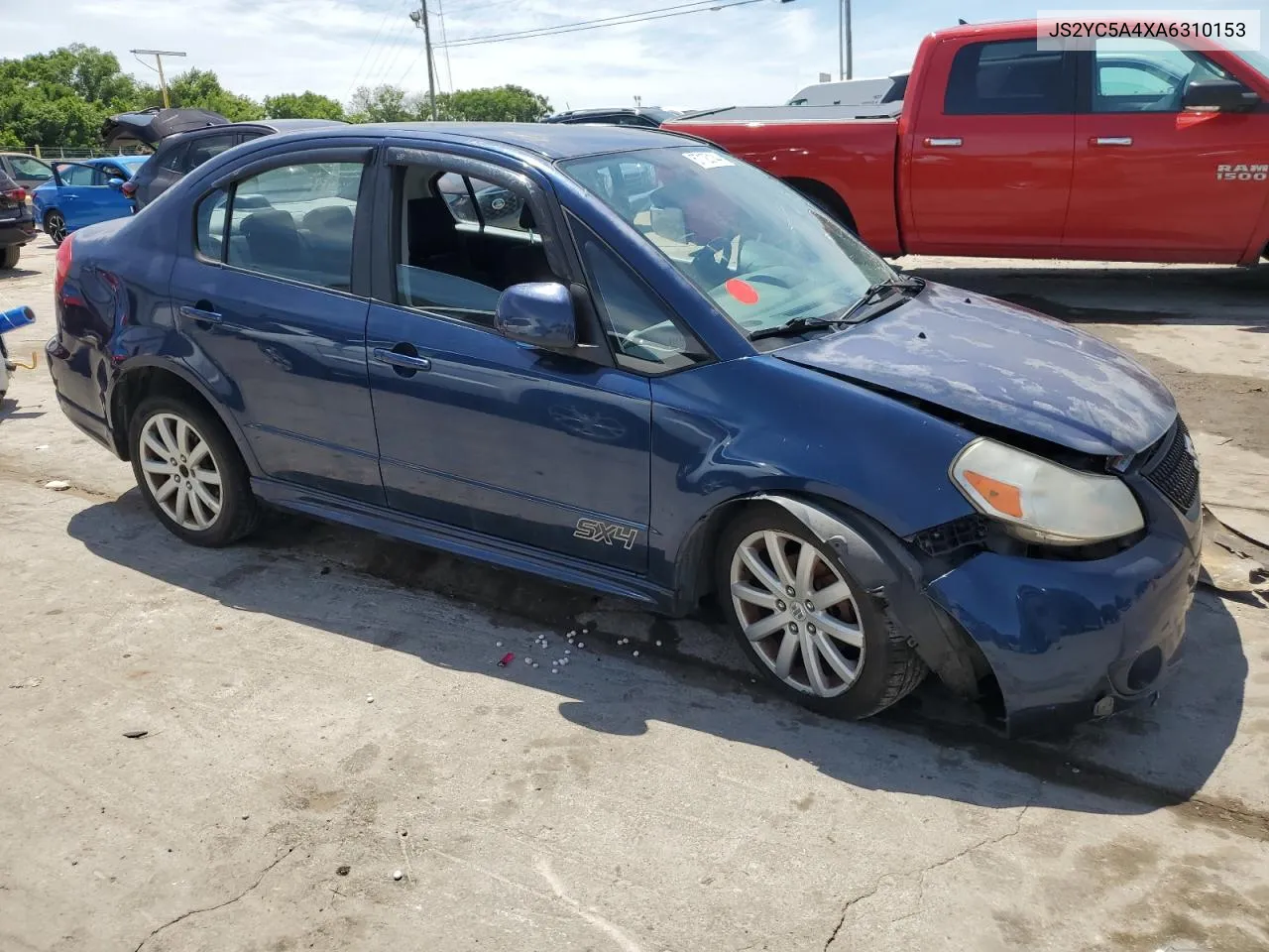 2010 Suzuki Sx4 Sport VIN: JS2YC5A4XA6310153 Lot: 57120144