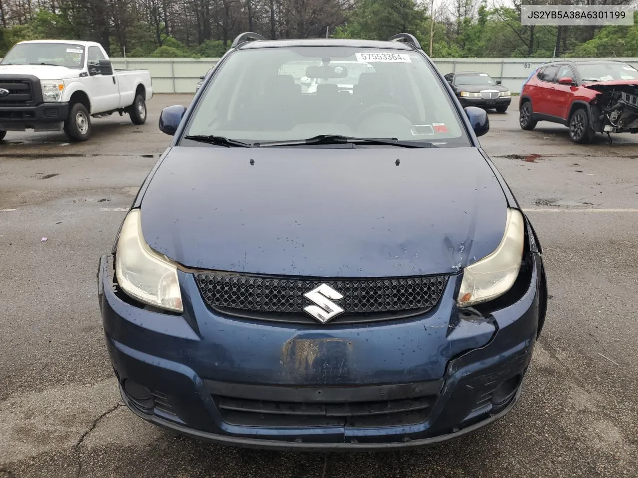 2010 Suzuki Sx4 VIN: JS2YB5A38A6301199 Lot: 57553364