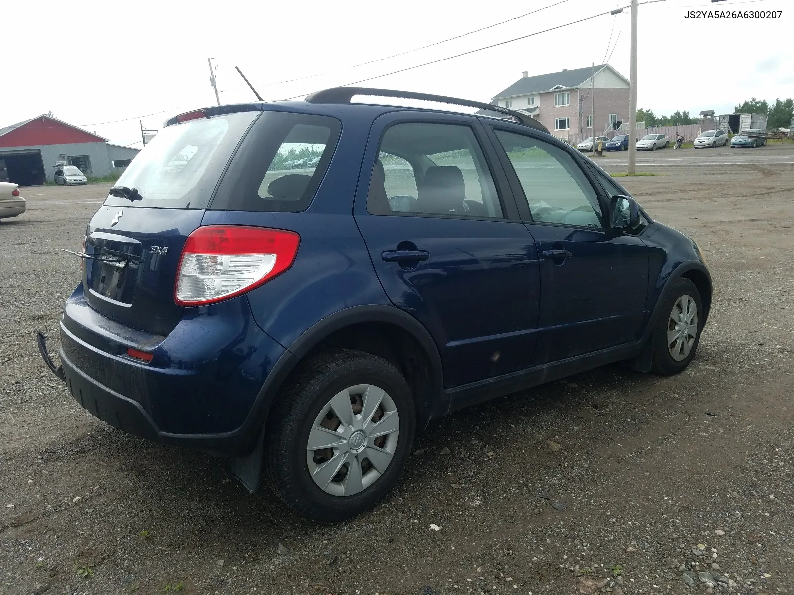 2010 Suzuki Sx4 Jx VIN: JS2YA5A26A6300207 Lot: 61871154