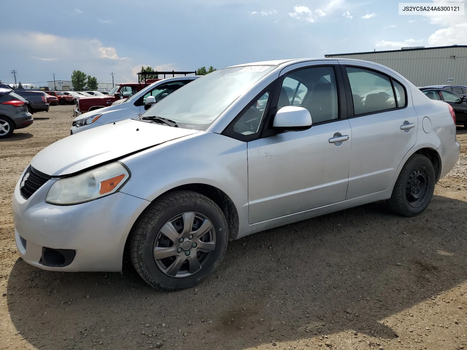 2010 Suzuki Sx4 Le VIN: JS2YC5A24A6300121 Lot: 63548274