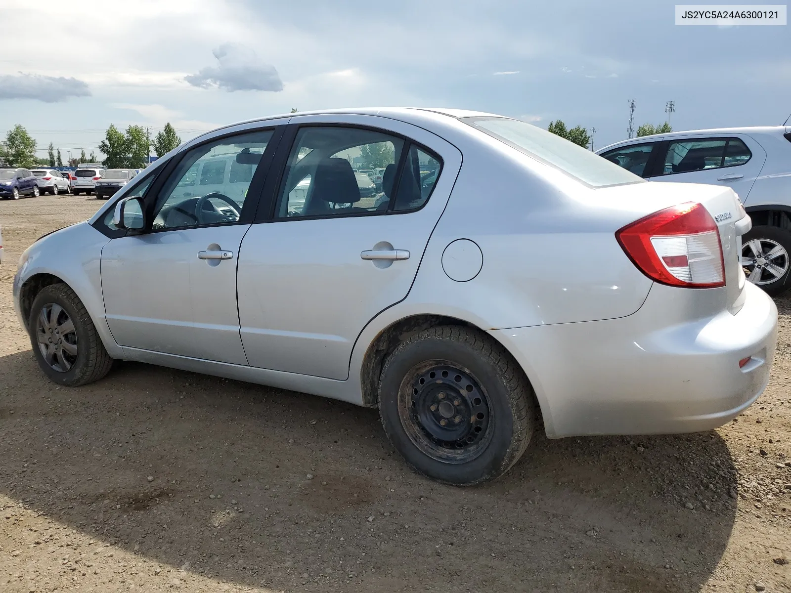 JS2YC5A24A6300121 2010 Suzuki Sx4 Le