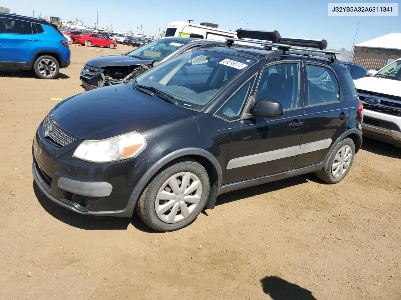 2010 Suzuki Sx4 VIN: JS2YB5A32A6311341 Lot: 69299814