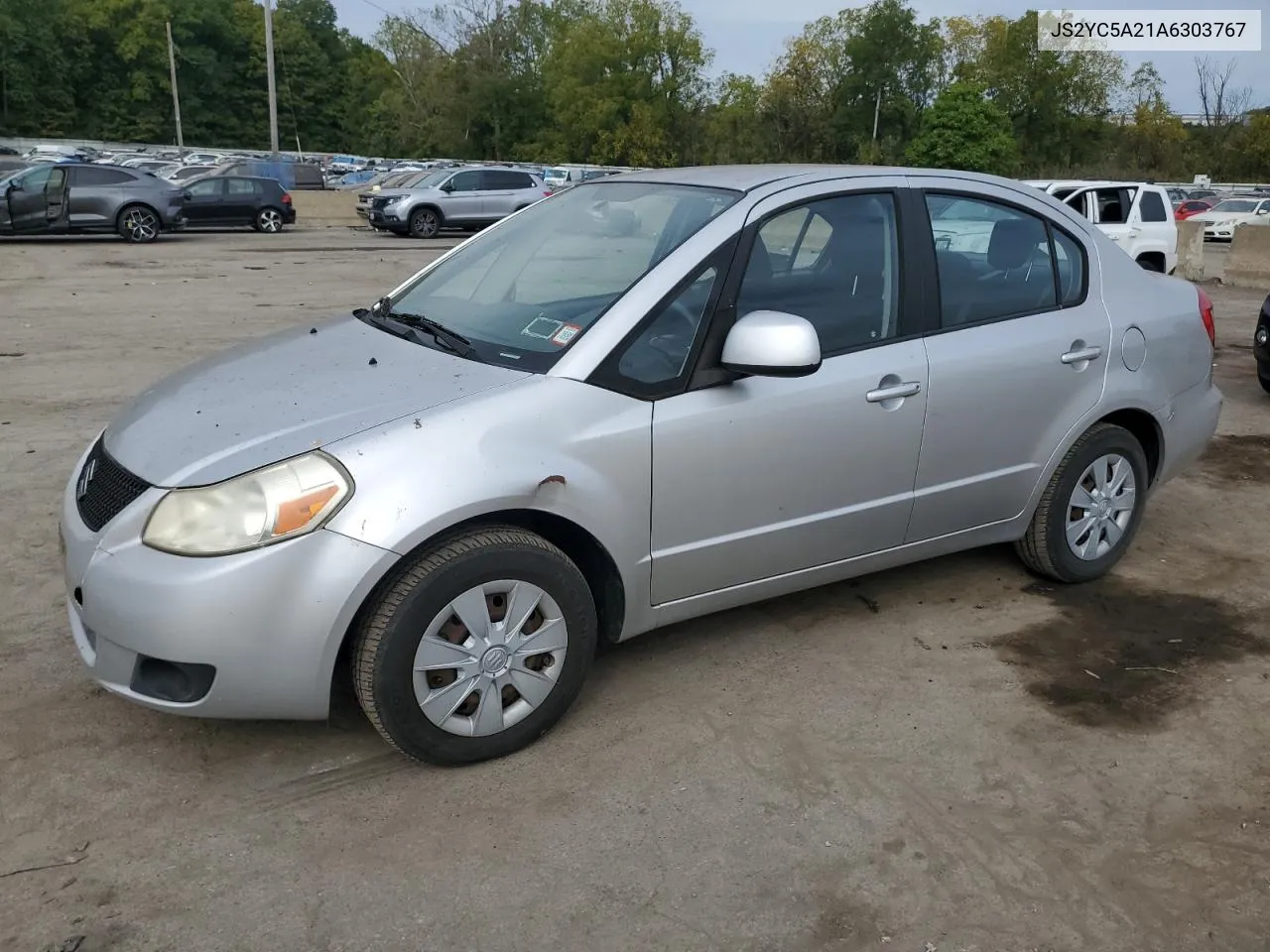 2010 Suzuki Sx4 Le VIN: JS2YC5A21A6303767 Lot: 72063074