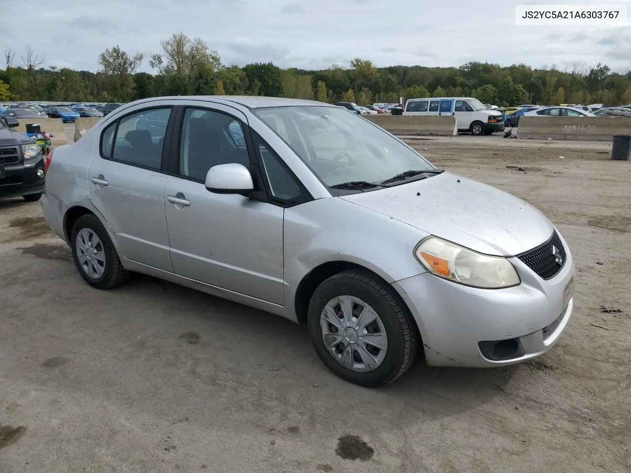 2010 Suzuki Sx4 Le VIN: JS2YC5A21A6303767 Lot: 72063074