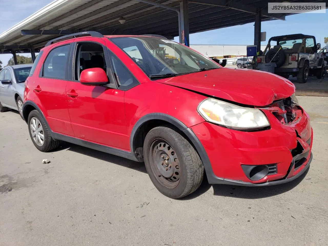 2011 Suzuki Sx4 VIN: JS2YB5A32B6303581 Lot: 47580924