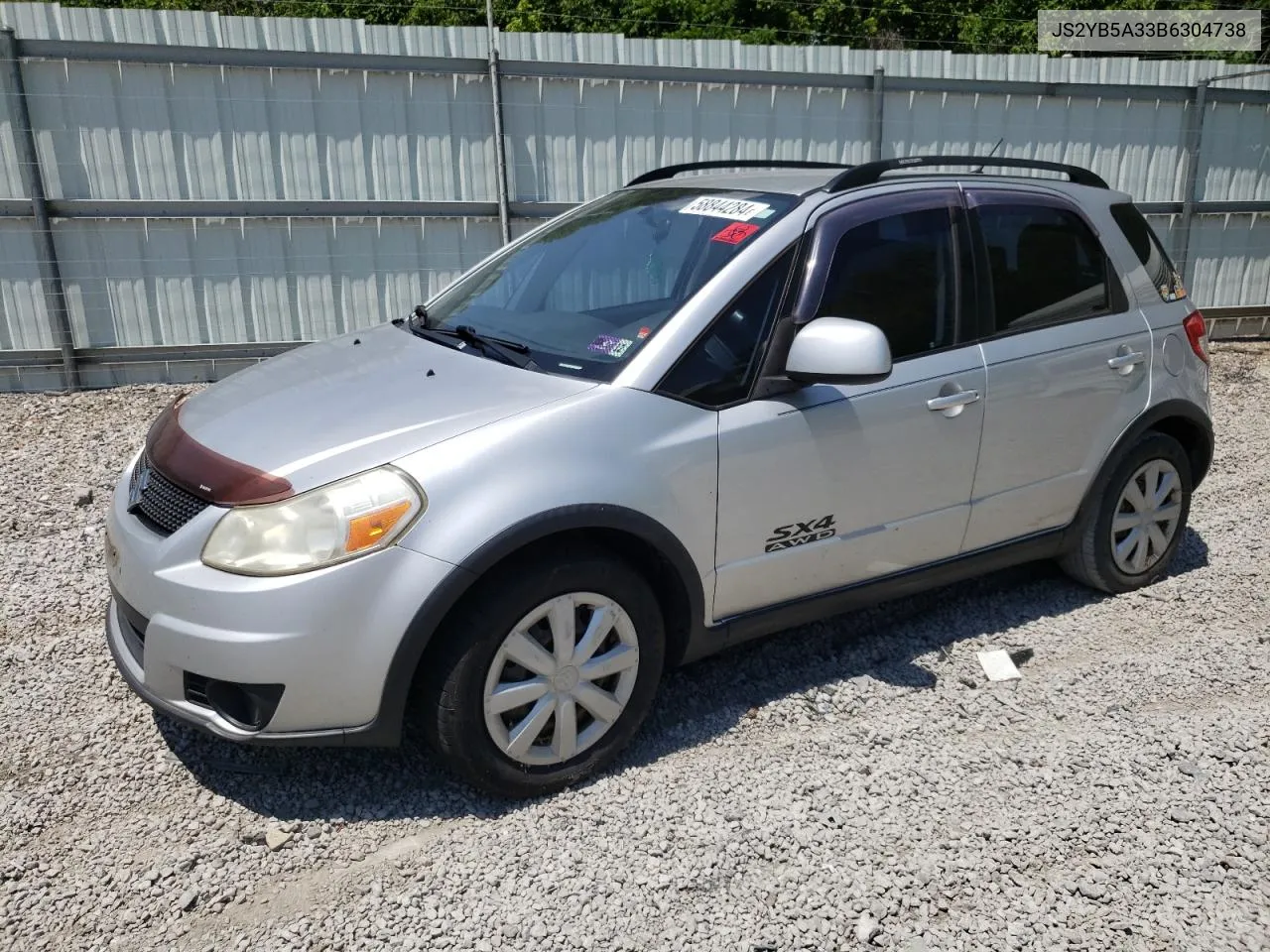 2011 Suzuki Sx4 VIN: JS2YB5A33B6304738 Lot: 58844284