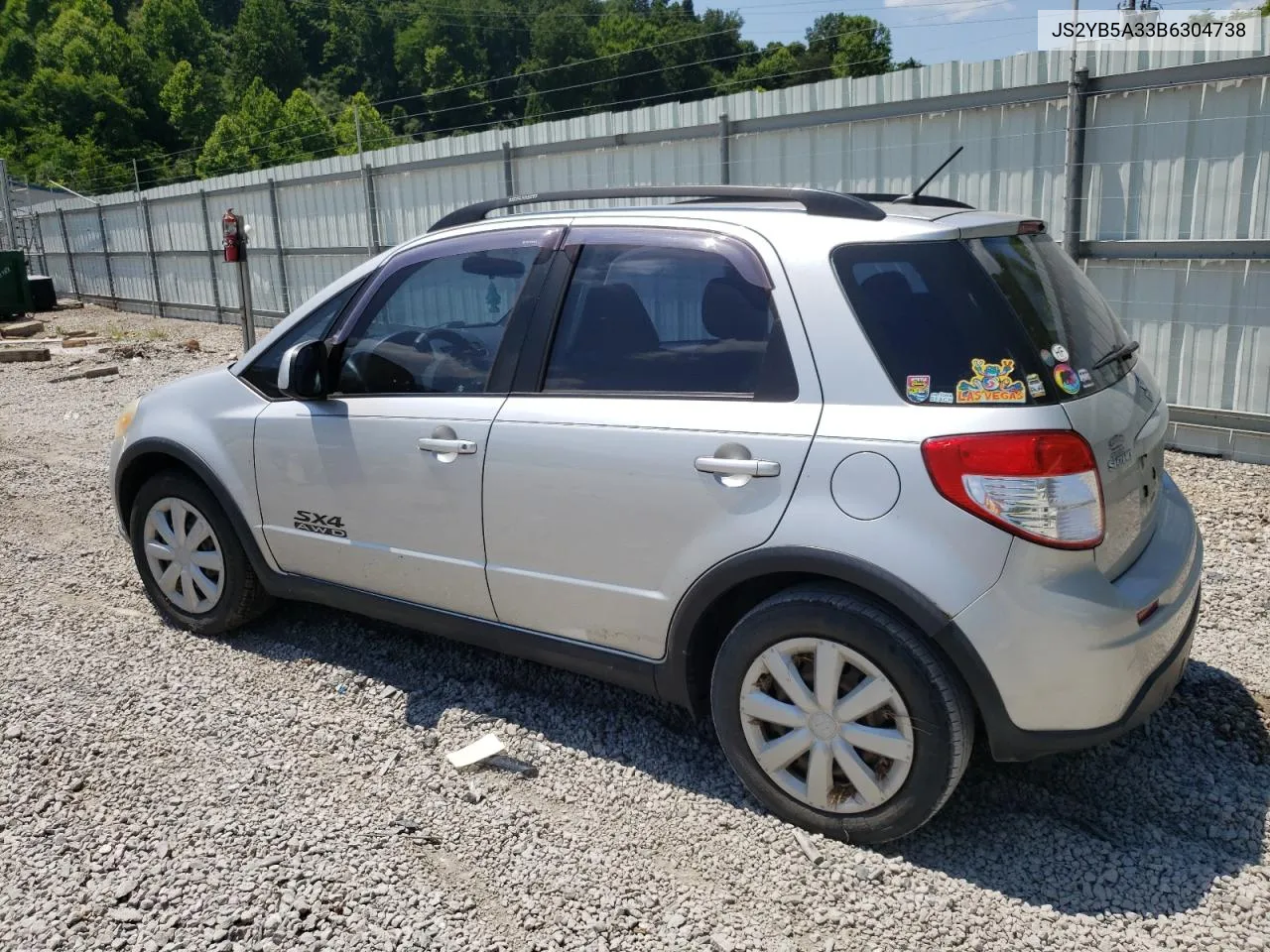 2011 Suzuki Sx4 VIN: JS2YB5A33B6304738 Lot: 58844284