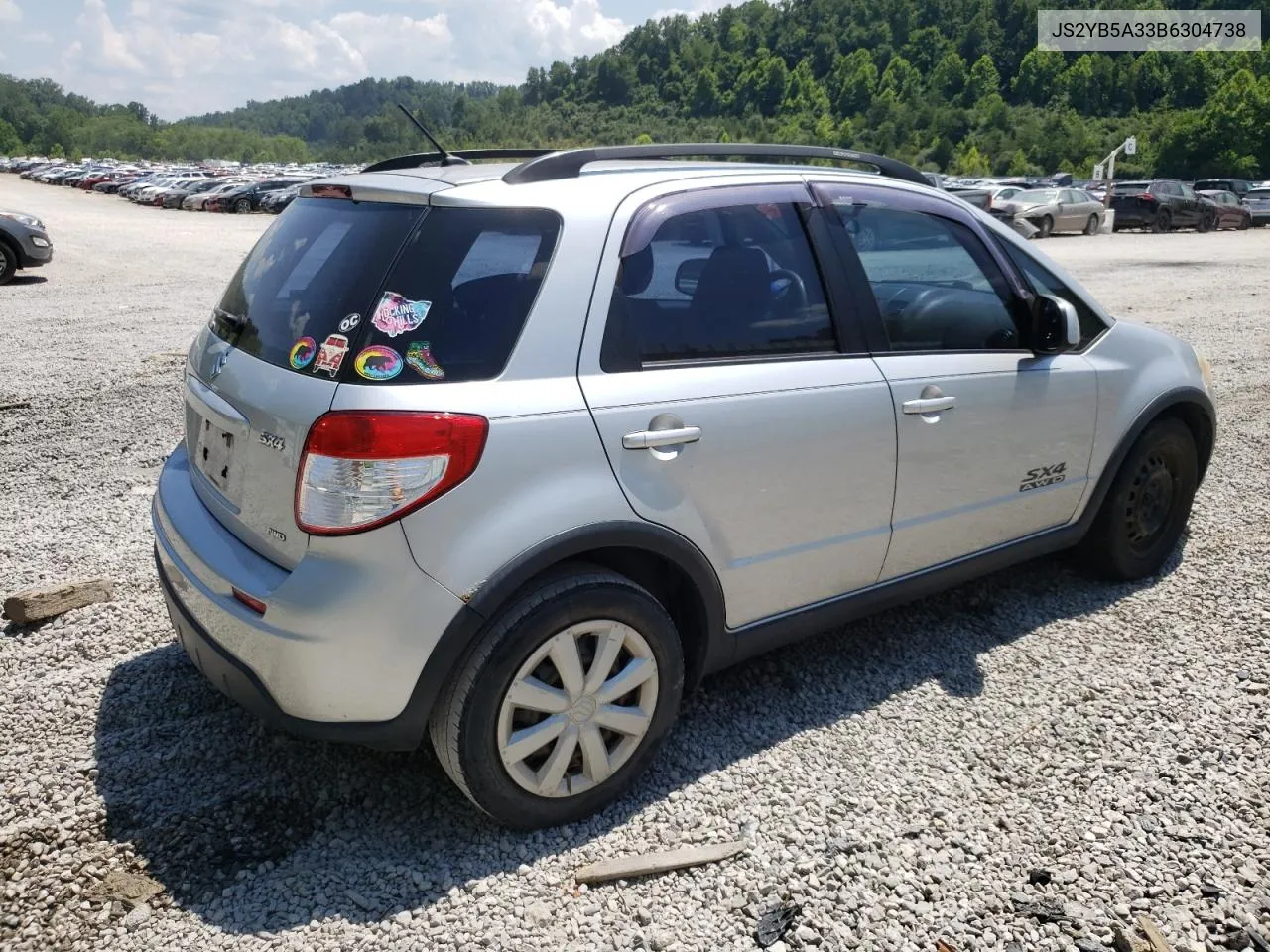 JS2YB5A33B6304738 2011 Suzuki Sx4