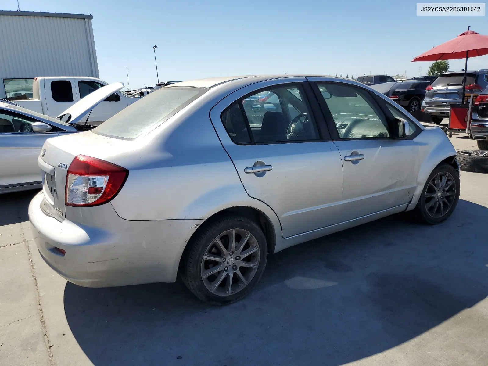 2011 Suzuki Sx4 Le VIN: JS2YC5A22B6301642 Lot: 63054744