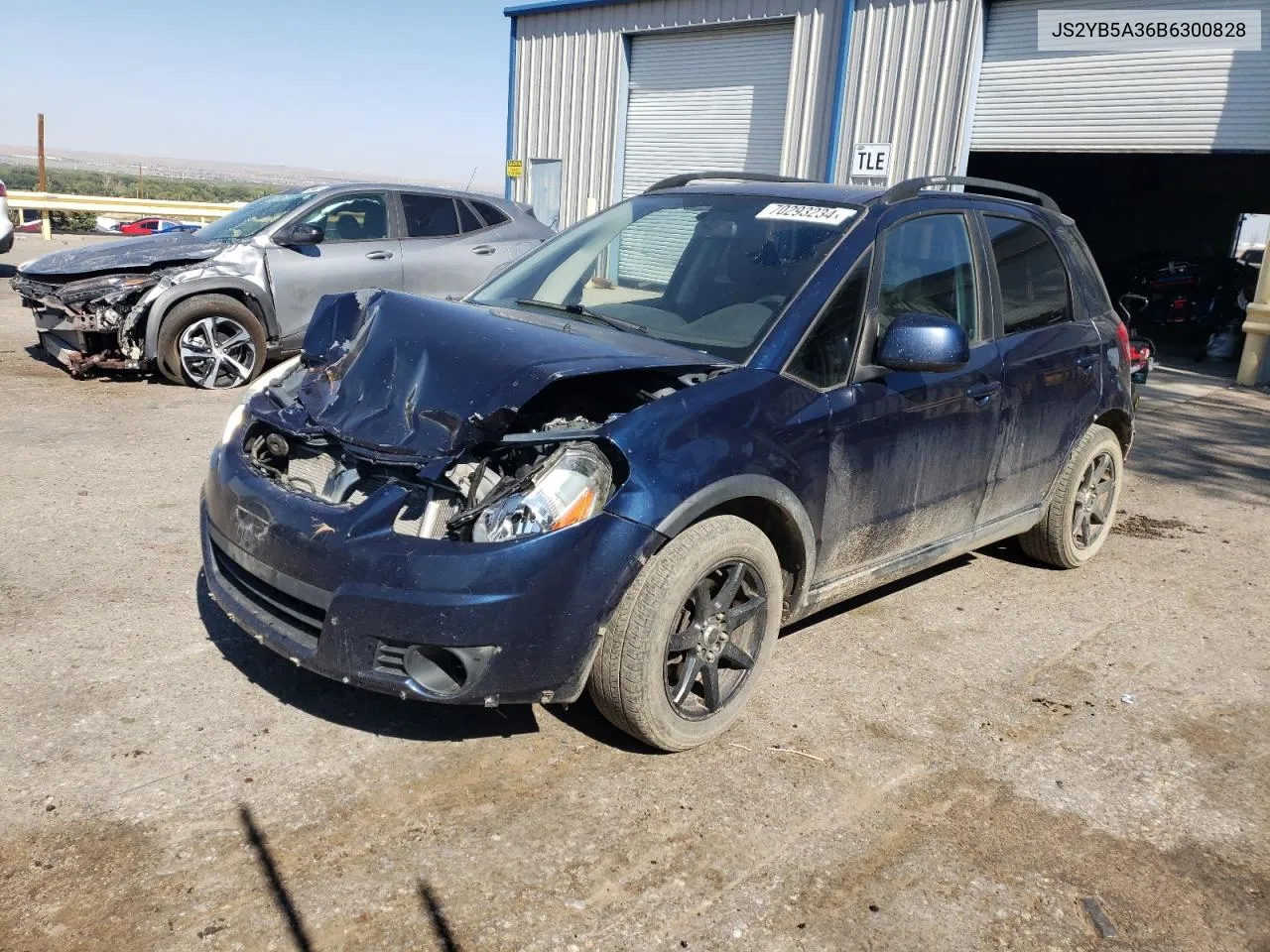 2011 Suzuki Sx4 VIN: JS2YB5A36B6300828 Lot: 70293234