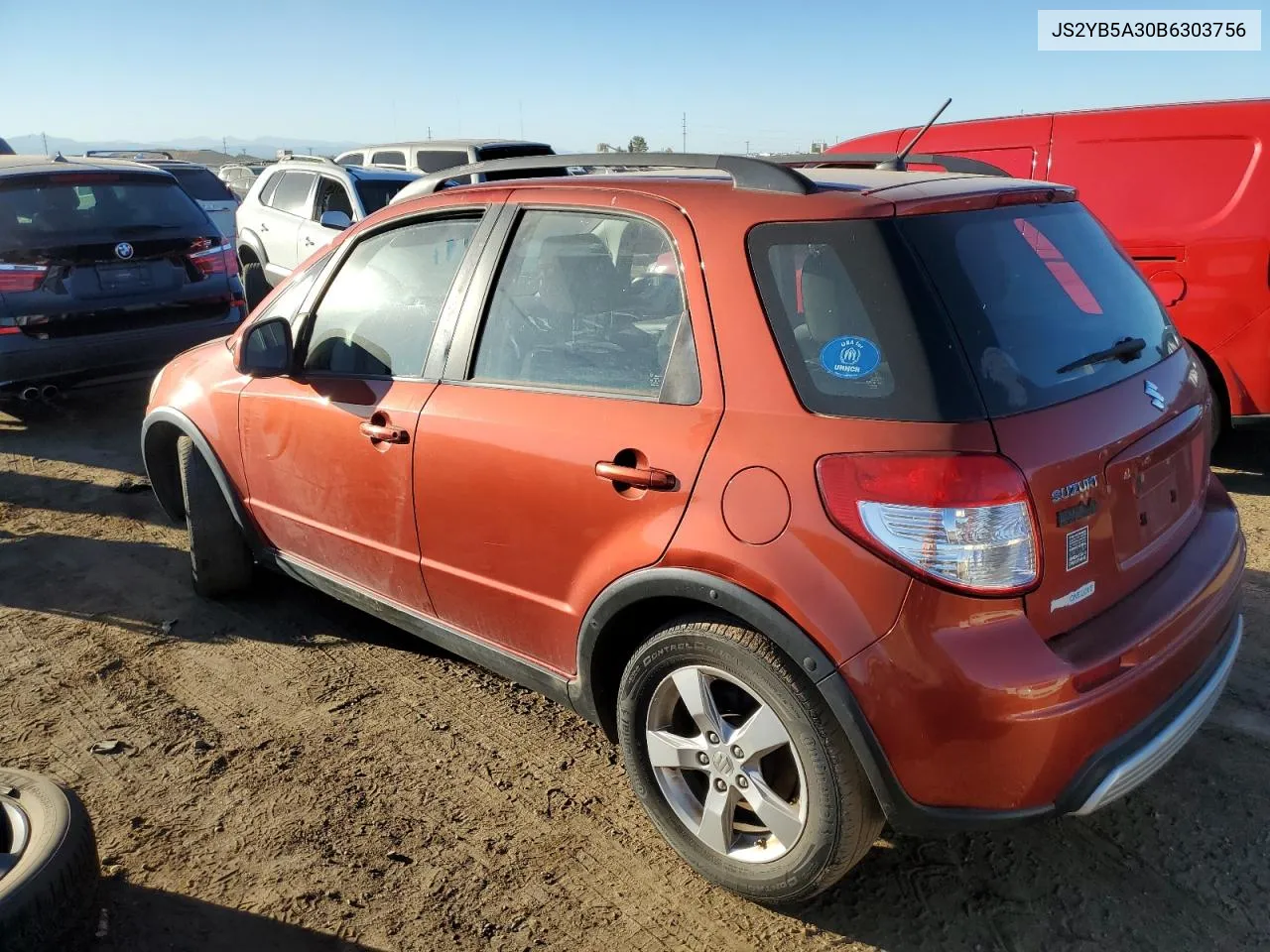 2011 Suzuki Sx4 VIN: JS2YB5A30B6303756 Lot: 72716674