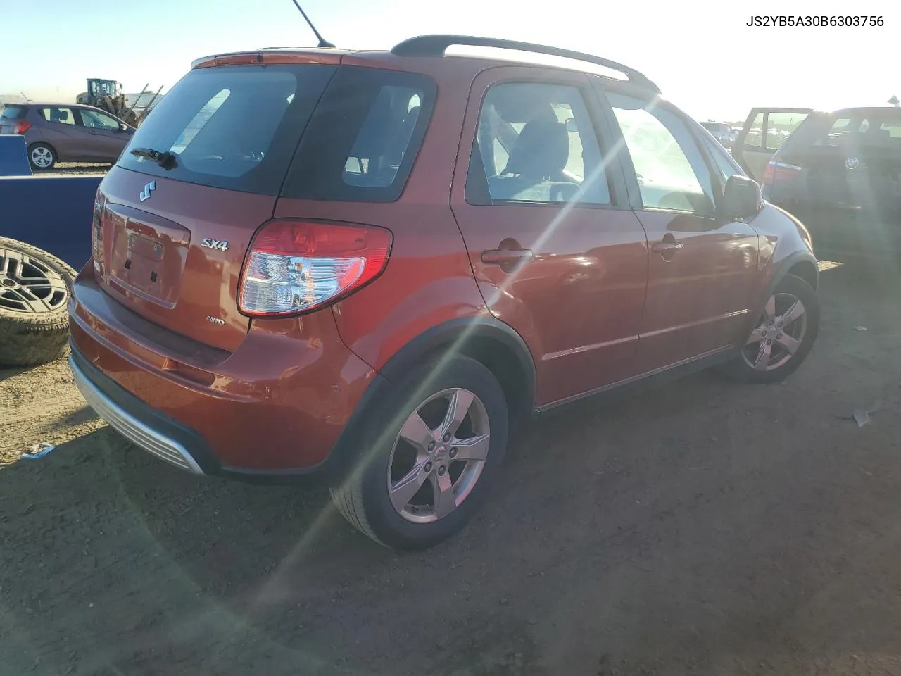 2011 Suzuki Sx4 VIN: JS2YB5A30B6303756 Lot: 72716674