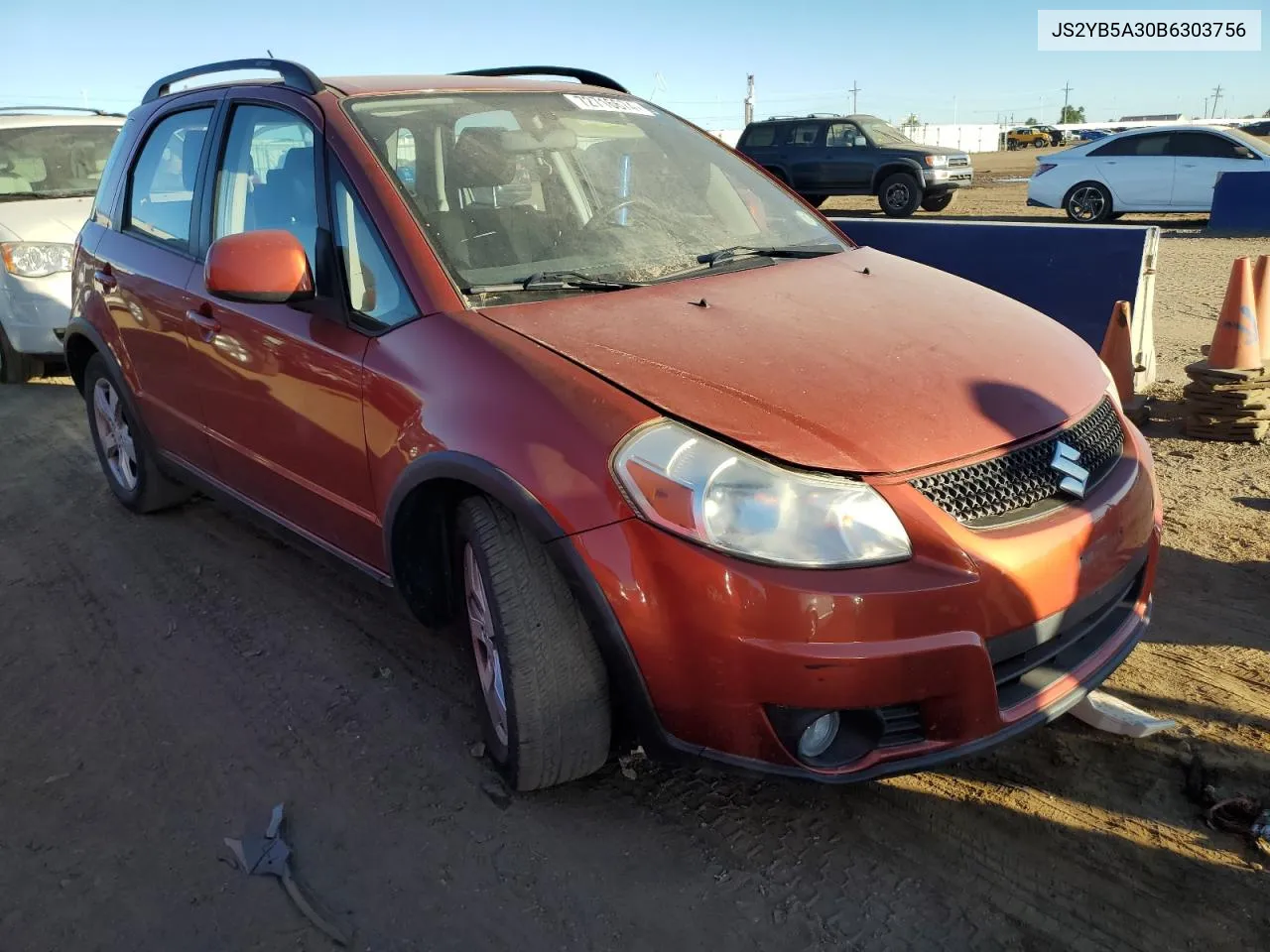 2011 Suzuki Sx4 VIN: JS2YB5A30B6303756 Lot: 72716674