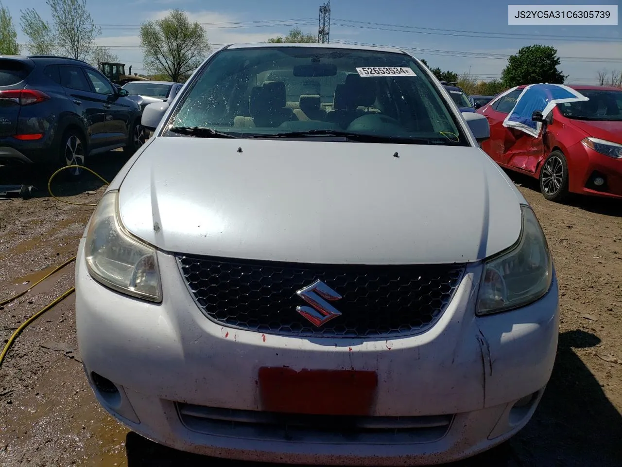 JS2YC5A31C6305739 2012 Suzuki Sx4 Le