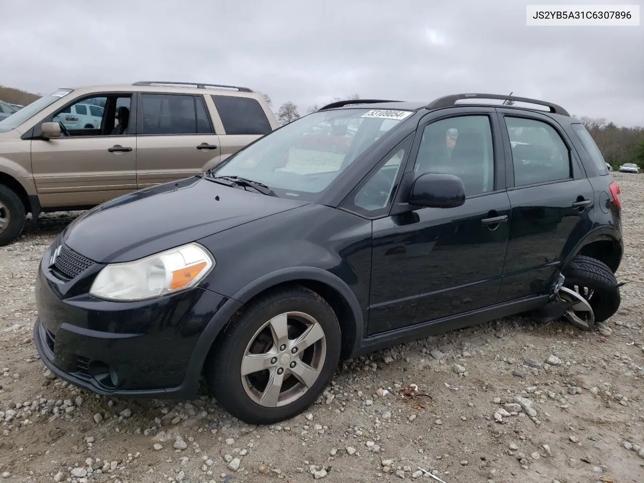 2012 Suzuki Sx4 VIN: JS2YB5A31C6307896 Lot: 53109054