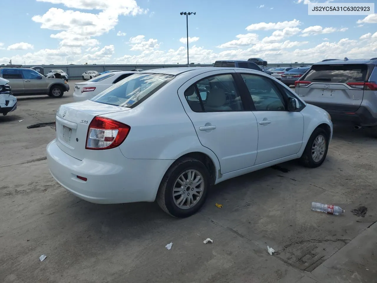 2012 Suzuki Sx4 Le VIN: JS2YC5A31C6302923 Lot: 55411084