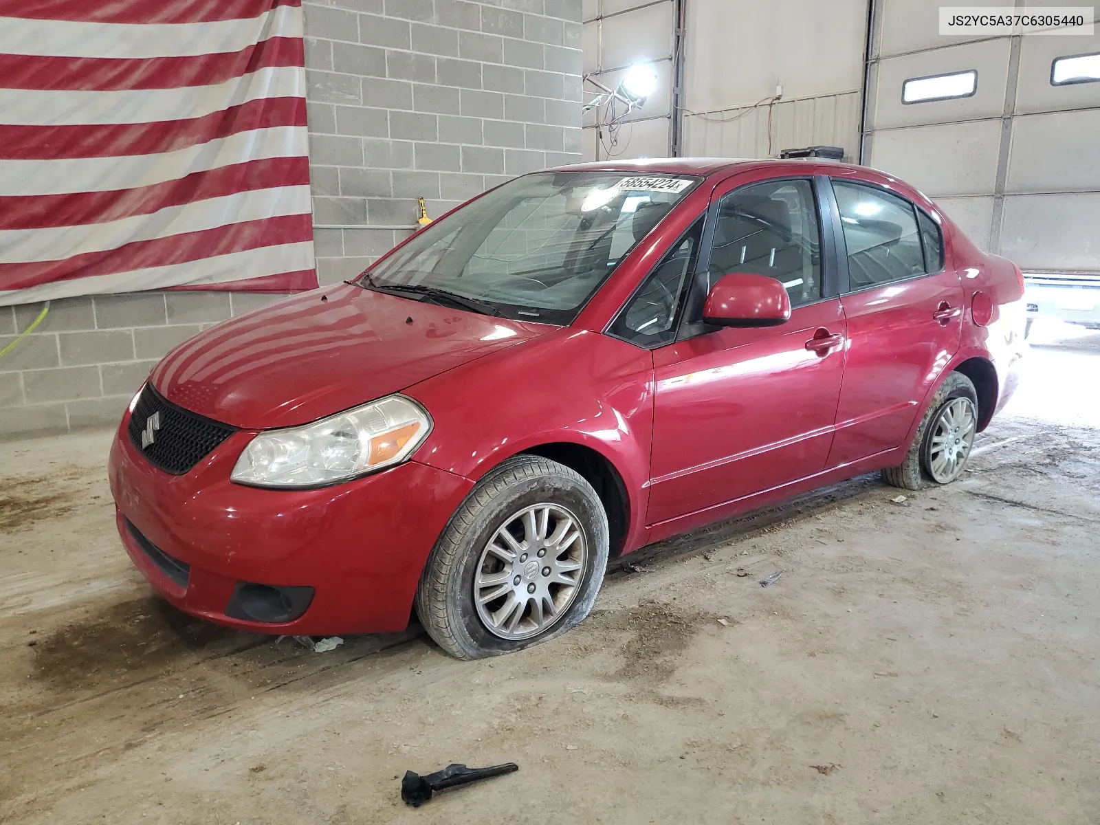 2012 Suzuki Sx4 Le VIN: JS2YC5A37C6305440 Lot: 58554224