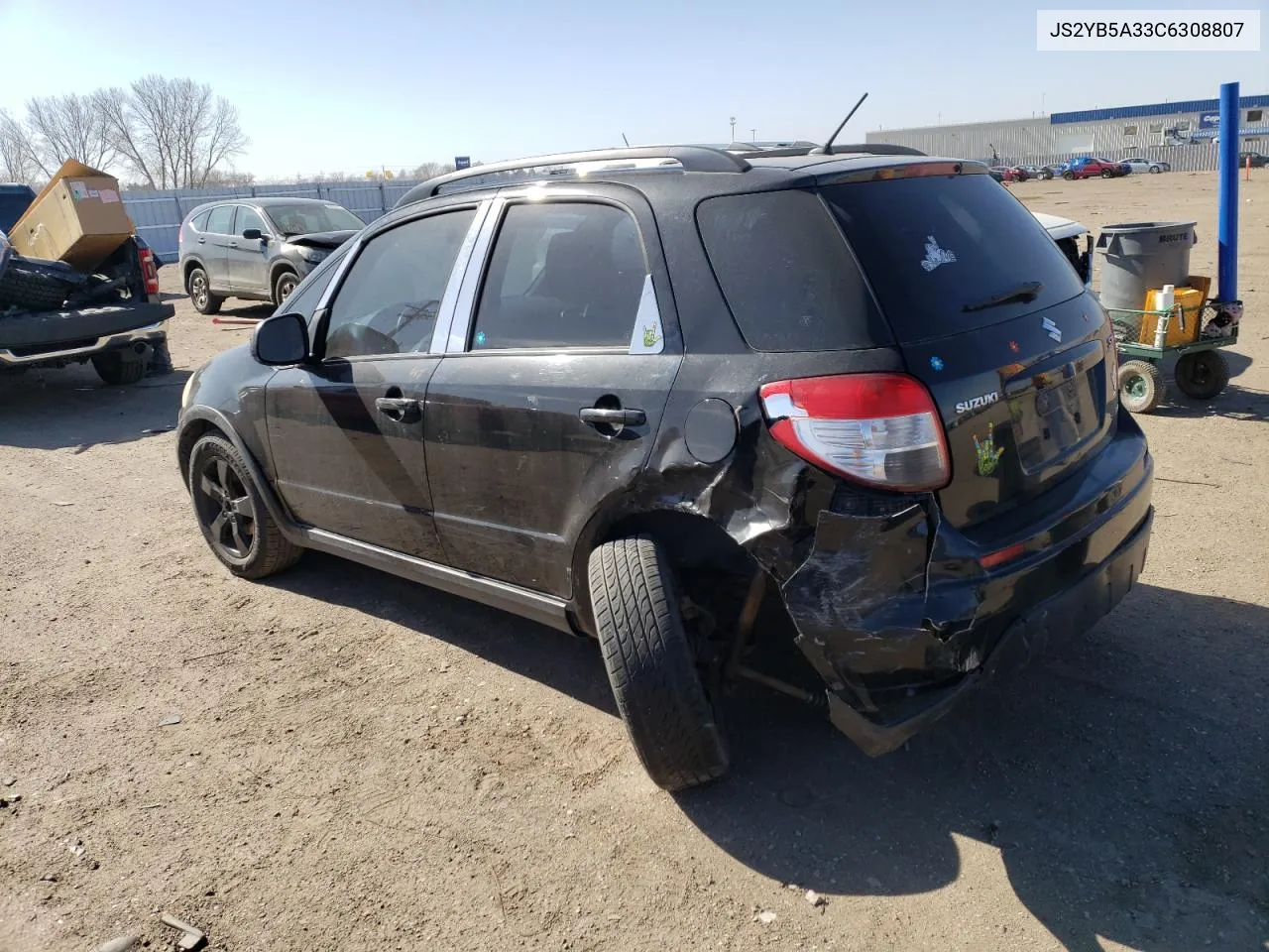 2012 Suzuki Sx4 VIN: JS2YB5A33C6308807 Lot: 62562874