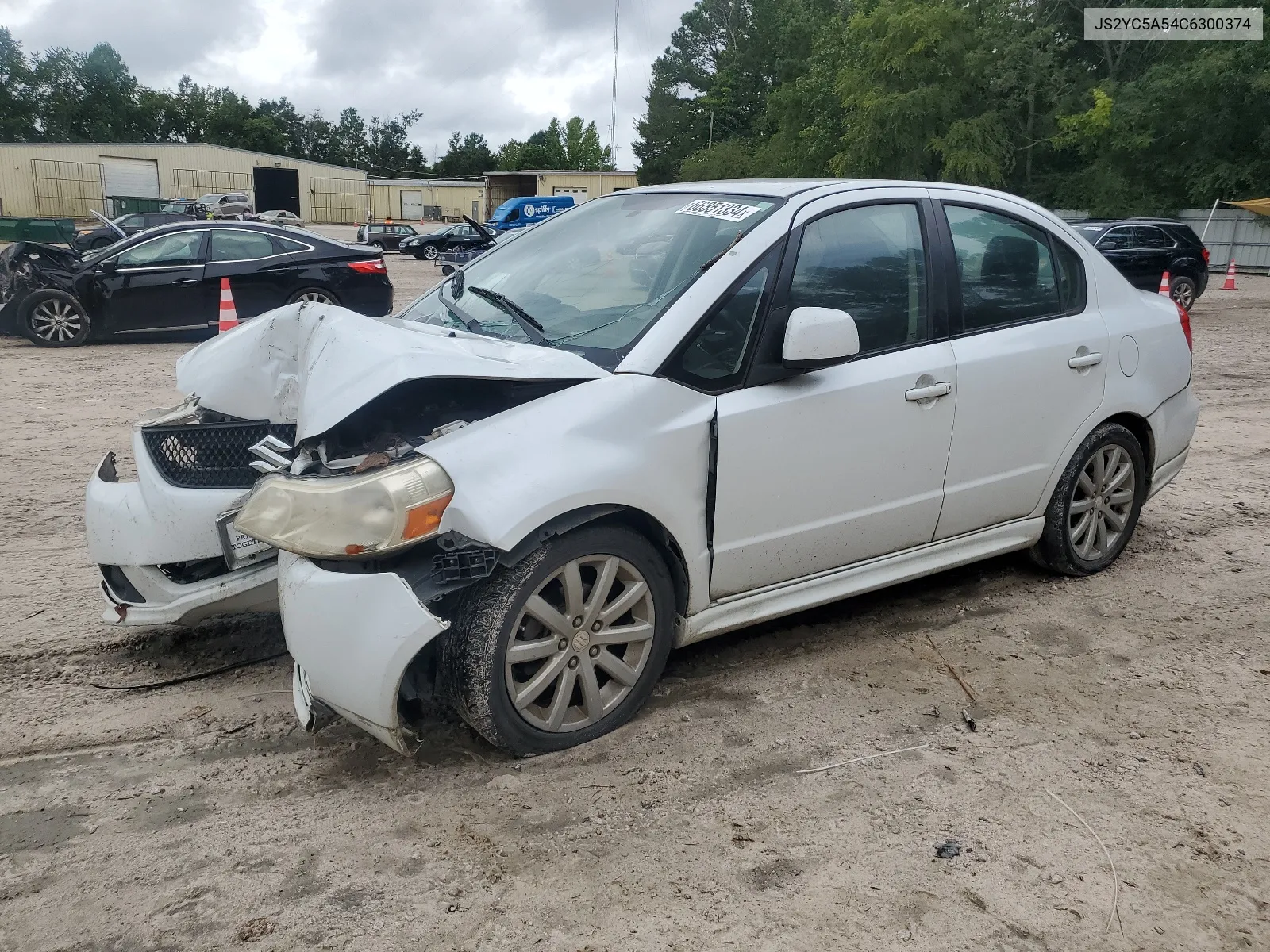 2012 Suzuki Sx4 Sport VIN: JS2YC5A54C6300374 Lot: 66351334