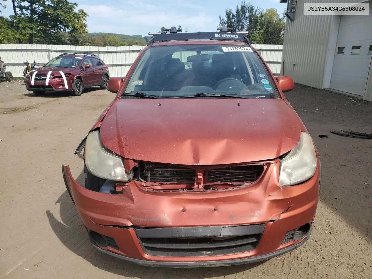 2012 Suzuki Sx4 VIN: JS2YB5A34C6308024 Lot: 71259074