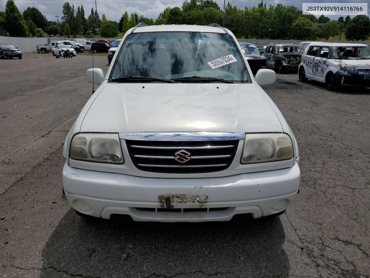 2001 Suzuki Grand Vitara Xl7 Touring VIN: JS3TX92V914116766 Lot: 58957034