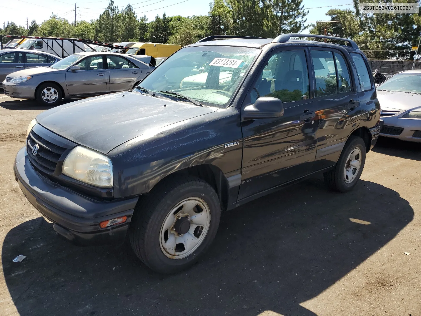 2002 Suzuki Vitara Jlx VIN: 2S3TD52V026109271 Lot: 65173284