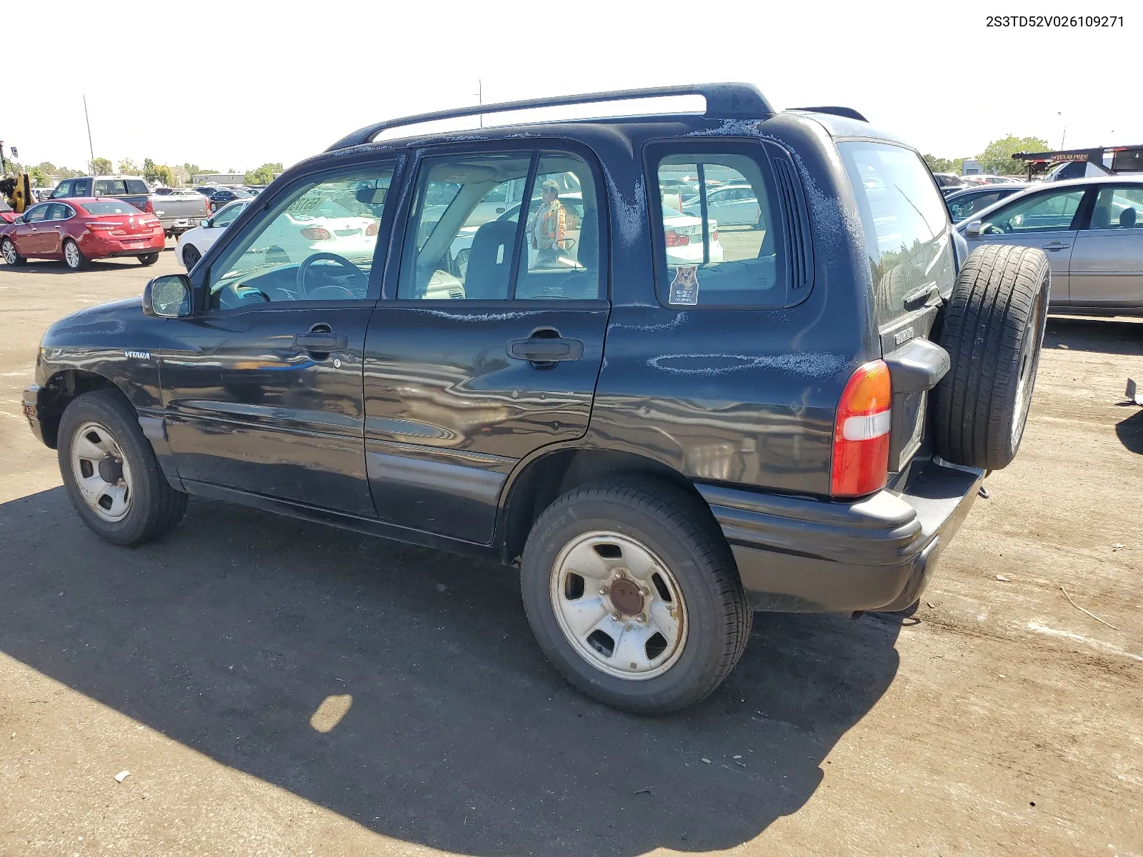 2002 Suzuki Vitara Jlx VIN: 2S3TD52V026109271 Lot: 65173284