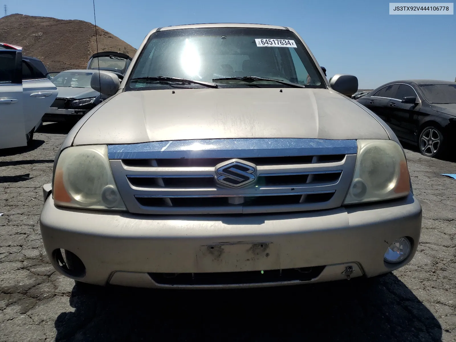 2004 Suzuki Xl7 Ex VIN: JS3TX92V444106778 Lot: 64517634