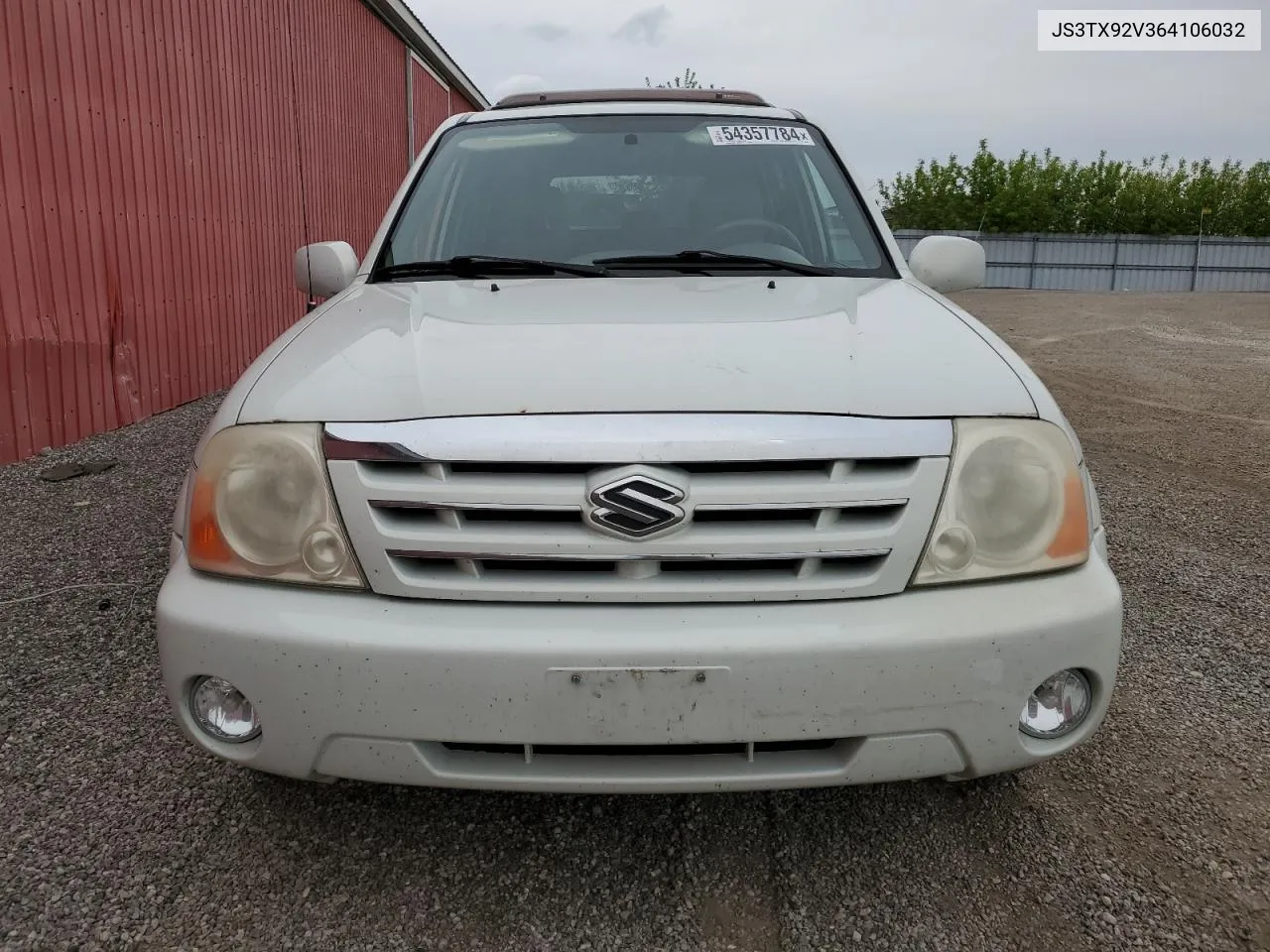 2006 Suzuki Xl7 VIN: JS3TX92V364106032 Lot: 54357784