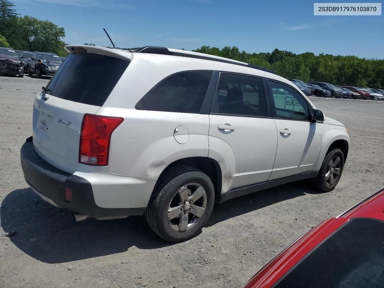 2007 Suzuki Xl7 Limited Platinum VIN: 2S3DB917976103870 Lot: 57328304