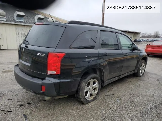 2S3DB217386114887 2008 Suzuki Xl7