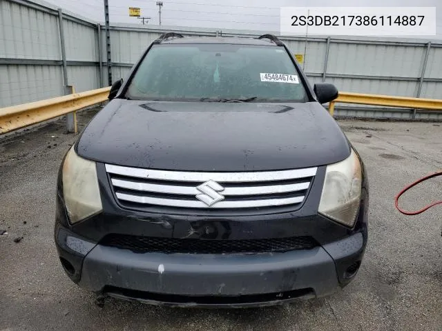 2S3DB217386114887 2008 Suzuki Xl7