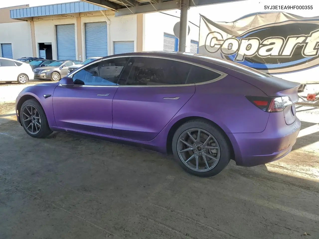 5YJ3E1EA9HF000355 2017 Tesla Model 3