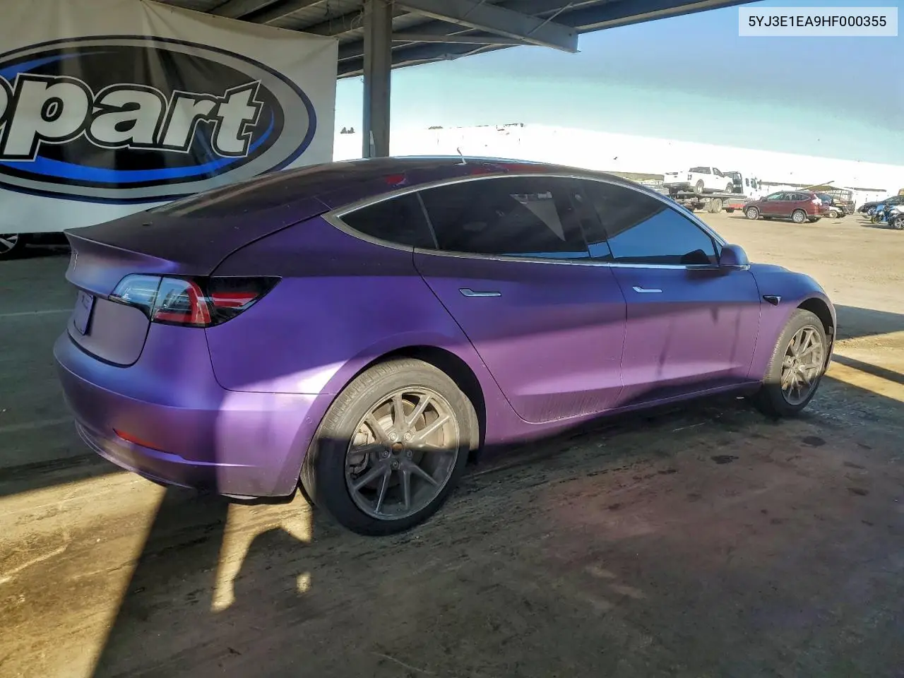 5YJ3E1EA9HF000355 2017 Tesla Model 3