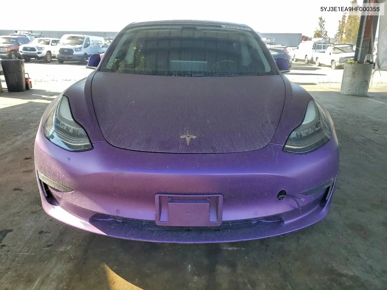 5YJ3E1EA9HF000355 2017 Tesla Model 3