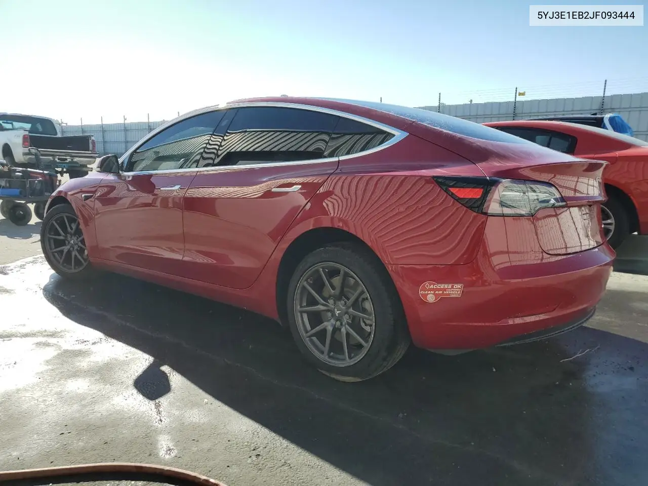 5YJ3E1EB2JF093444 2018 Tesla Model 3