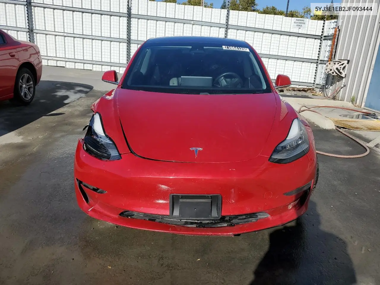 5YJ3E1EB2JF093444 2018 Tesla Model 3