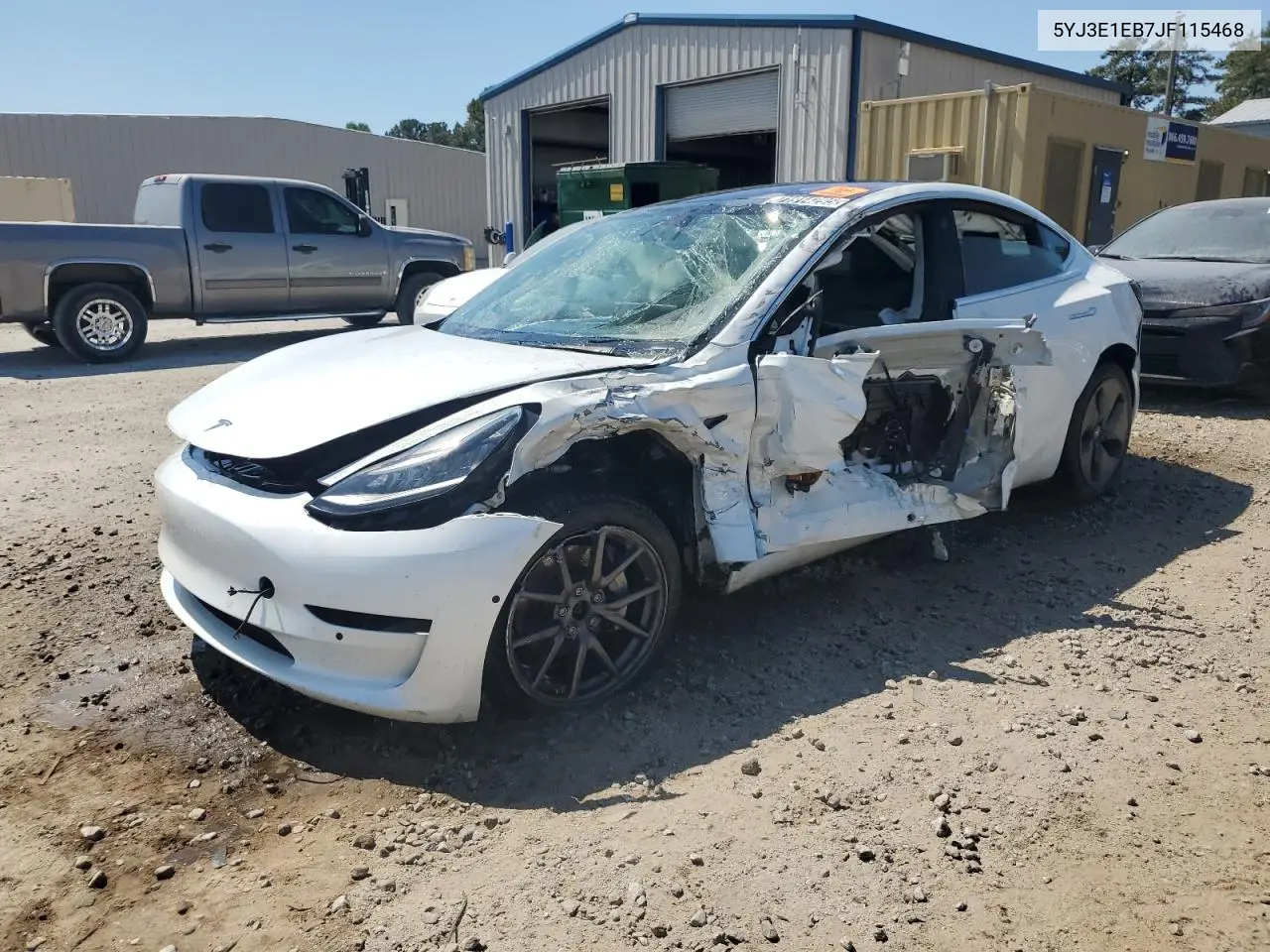 5YJ3E1EB7JF115468 2018 Tesla Model 3
