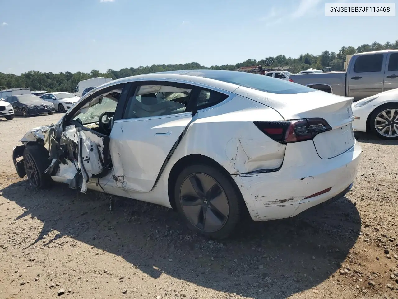 5YJ3E1EB7JF115468 2018 Tesla Model 3