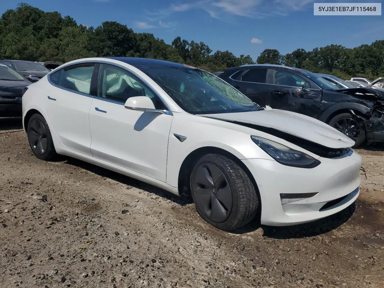 5YJ3E1EB7JF115468 2018 Tesla Model 3