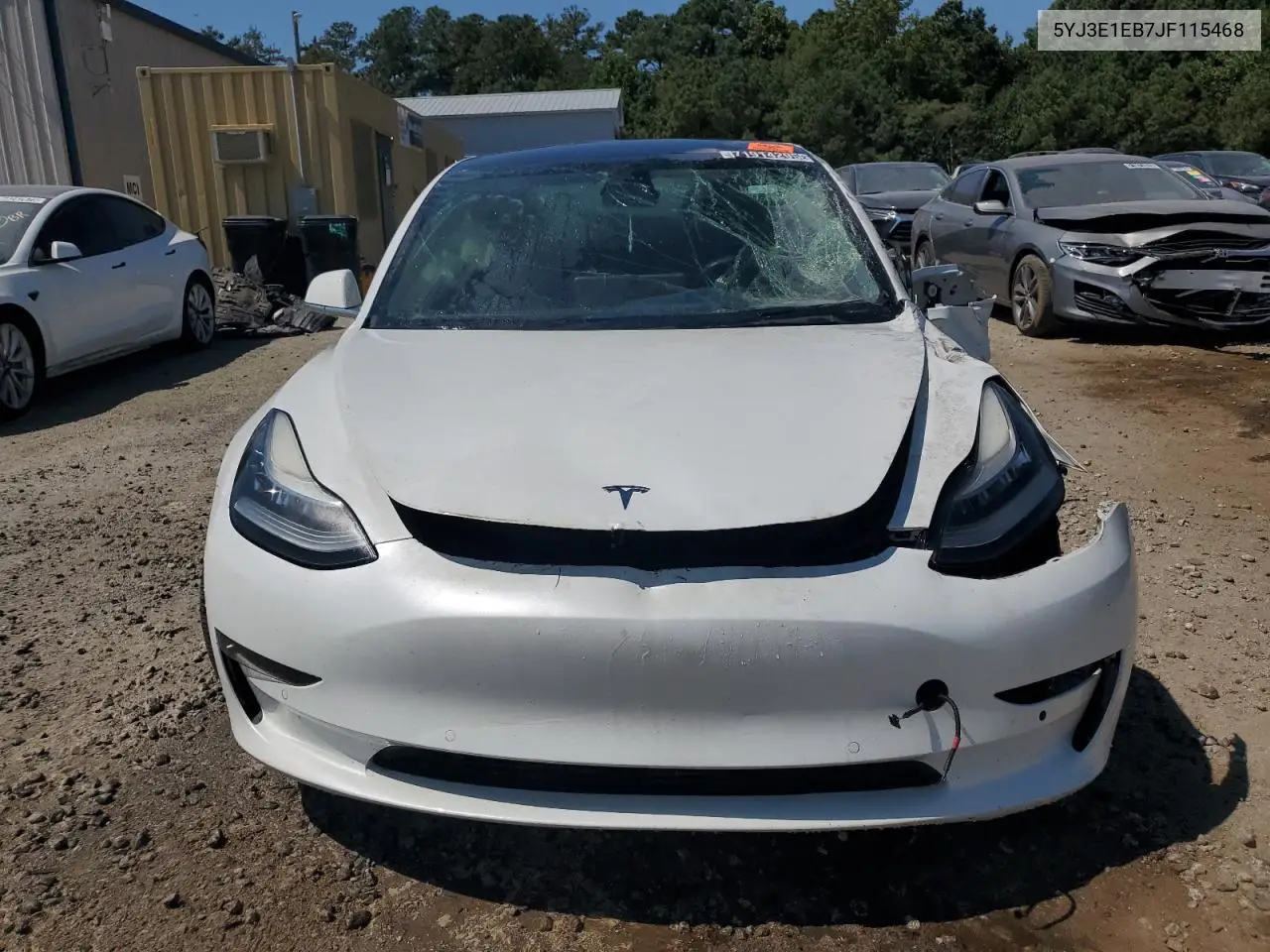 5YJ3E1EB7JF115468 2018 Tesla Model 3