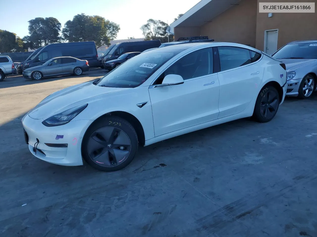 2018 Tesla Model 3 VIN: 5YJ3E1EA8JF161866 Lot: 74248534