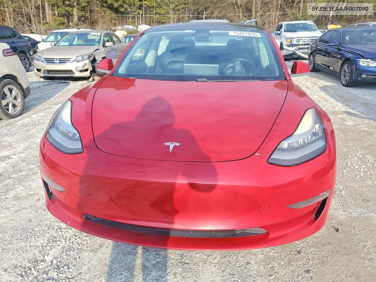 5YJ3E1EA4JF007090 2018 Tesla Model 3