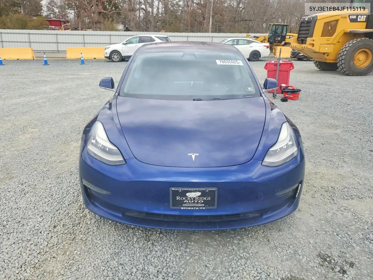 5YJ3E1EB4JF115119 2018 Tesla Model 3