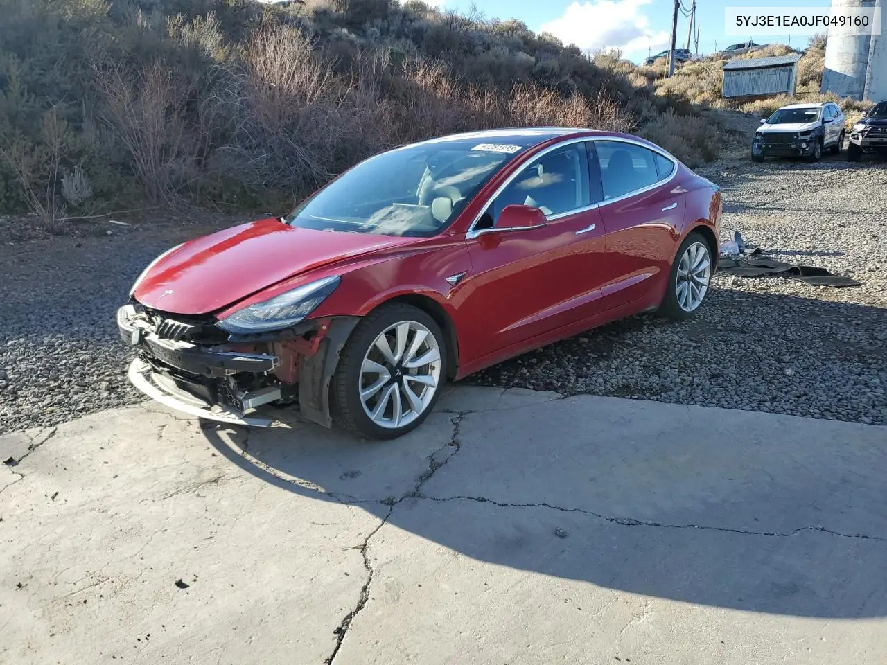 5YJ3E1EA0JF049160 2018 Tesla Model 3