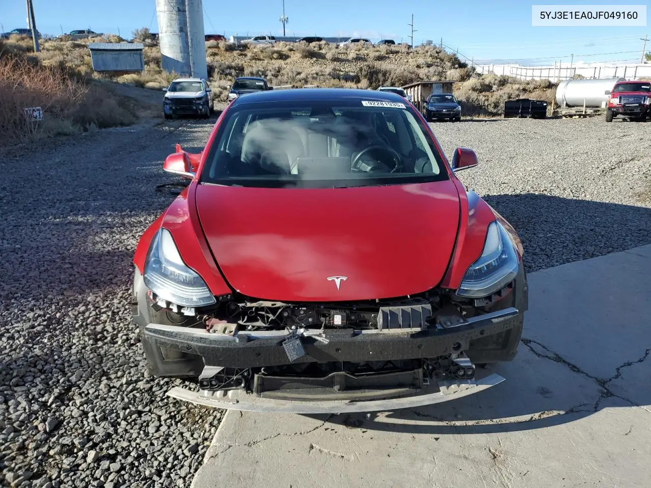 5YJ3E1EA0JF049160 2018 Tesla Model 3