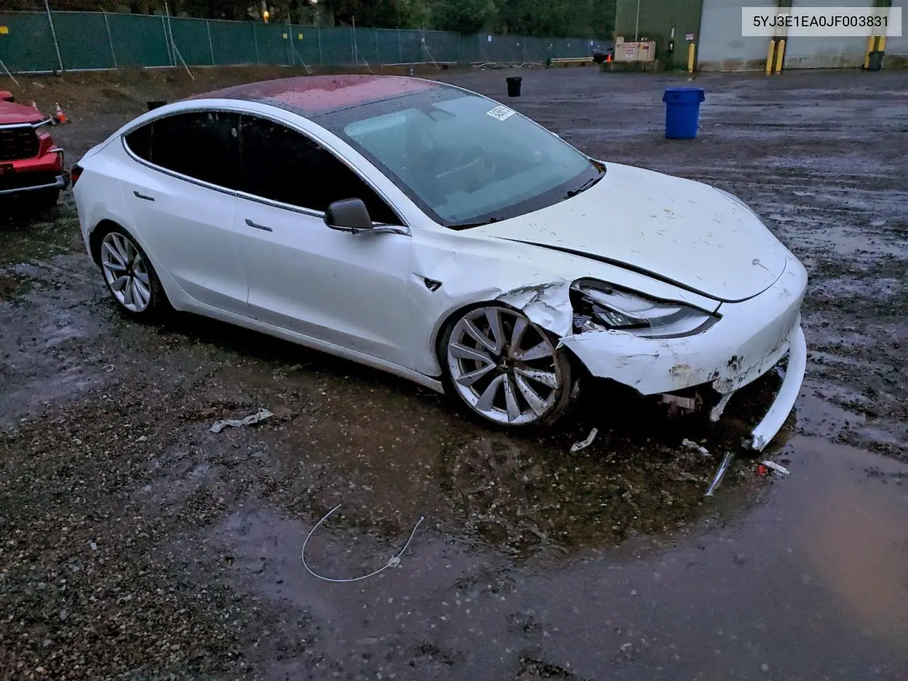 5YJ3E1EA0JF003831 2018 Tesla Model 3