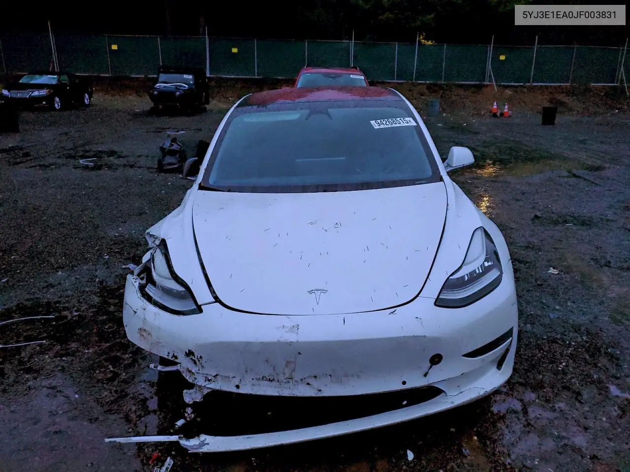 5YJ3E1EA0JF003831 2018 Tesla Model 3