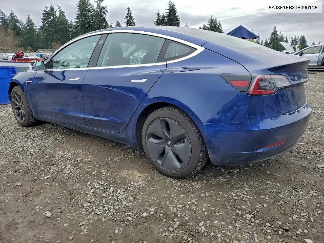 5YJ3E1EB3JF090116 2018 Tesla Model 3